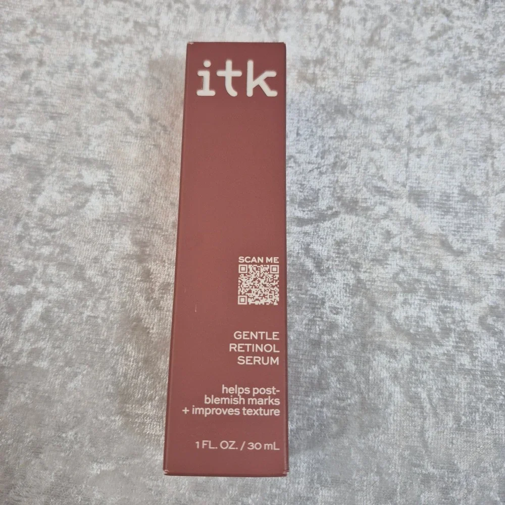 ITK Gentle Retinol Serum Helps‎ Blemish Marks + Improves Texture 1 FL OZ